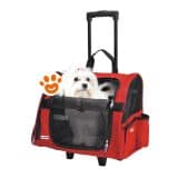 Camon Dog Trasportino Trolley max Rosso