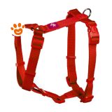 Leopet Dog Pettorina ad Nylon Rosso