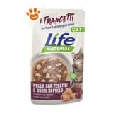 Life Natural Cat Trancetti di Pollo con Cuori e Fegatini