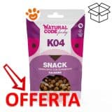 Snack cane al salmone Natural Code in offerta