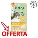 Snack cremoso per gatti gusto pollo in offerta
