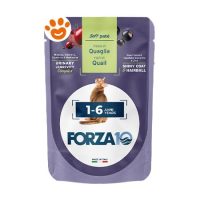Cibo umido gatto Forza10 quaglia 1-6 anni