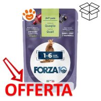 Cibo umido gatto Forza10 quaglia offerta speciale