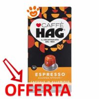 Capsule caffè decaffeinato Hag in offerta