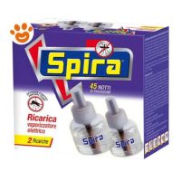 Ricarica elettrica antizanzare Spira 2 pezzi