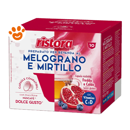 Ristora Capsule Dolce Gusto - Bevanda Melograno e Mirtillo