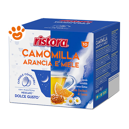 Ristora Capsule Dolce Gusto - Camomilla Arancia e Miele