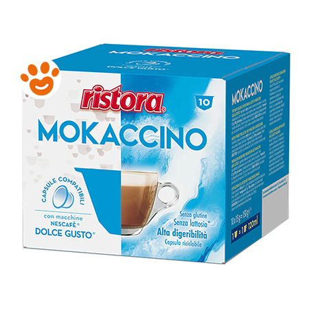 Ristora Capsule Dolce Gusto - Mokaccino Delattosato