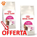 Due sacchi Royal Canin Fussy Exigent in offerta
