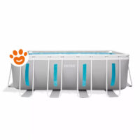 Intex Piscina Rettangolare Prisma Frame (400x200x122cm) Art. 26770