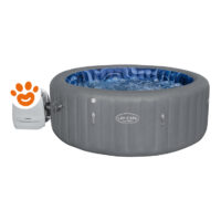 Bestway Lay Z Spa Airjet Santorini 7 Posti (Ø216x80cm) Piscina Idromassaggio Art. 6001T