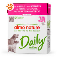 Almo Nature Dog Daily Grain Free Tetra Recart Mousse con Maiale