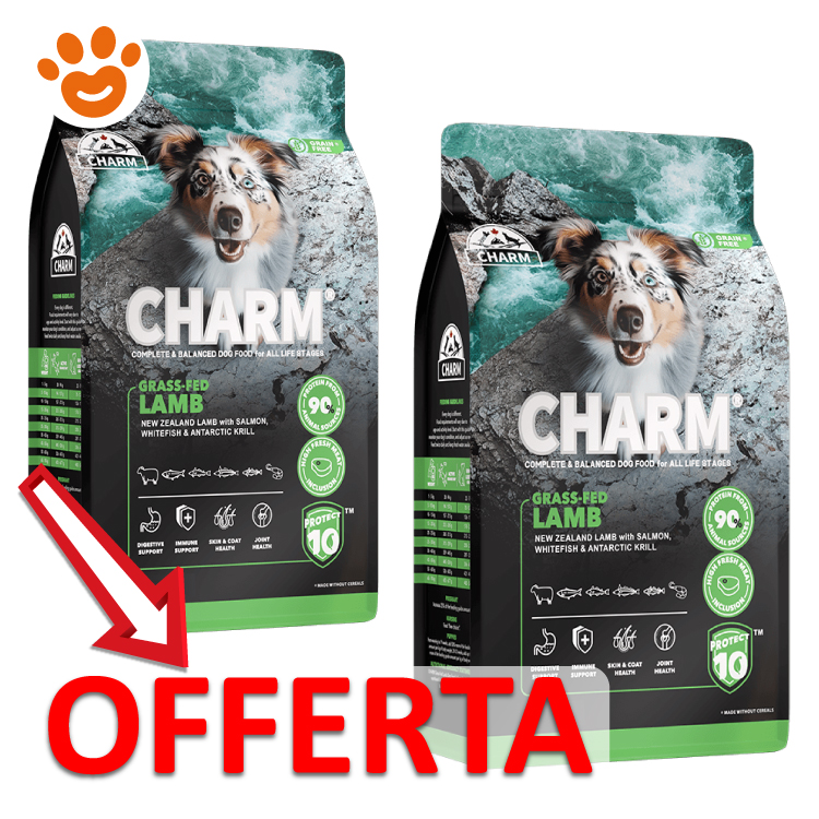 Charm Dog Grass Fed Lamb - Agnello Allevato con Erba - immagine 2