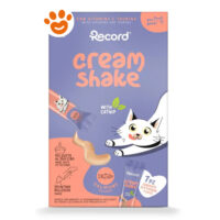 Record Cat Snack Cream Shake Salmone e Catnip