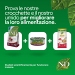 Combinazione crocchette e umido N&D Prime per gatti