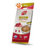 Snack cremoso per gatti senior pollo e tonno