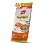 Snack cremoso per gatti al salmone