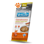 Confezione VetLife Convalescence snack cremoso per gatti
