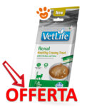 Snack cremoso VetLife Renal per gatti offerta