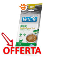 Snack cremoso VetLife Renal per gatti offerta