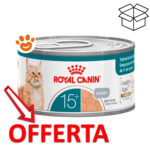 Lattina Royal Canin 15+ mousse in offerta