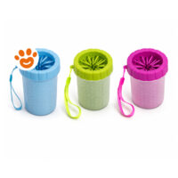 Pulitori portatili per zampe di cane colorati