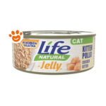 Lattina cibo umido Life Natural Jelly Kitten Pollo