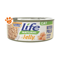 Lattina cibo umido Life Natural Jelly Kitten Pollo
