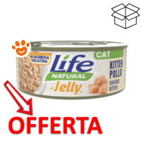 Scatoletta Life Natural Jelly per gattini pollo