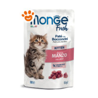 Bustina Monge Fresh Kitten paté manzo