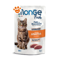 Busta Monge Fresh gatto sterilizzato anatra
