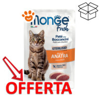 Busta Monge Fresh gatto anatra in offerta