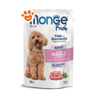 Busta Monge Fresh paté maiale cane adulto