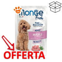 Busta Monge Fresh paté maiale per cani