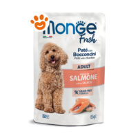 Busta Monge Fresh paté salmone per cani adulti