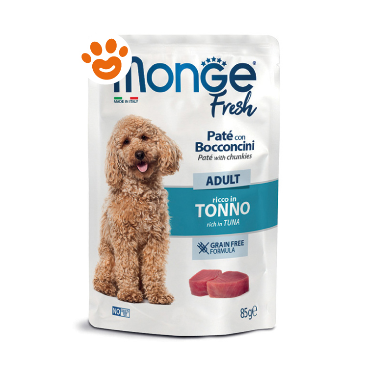 Busta Monge Fresh paté tonno per cani adulti