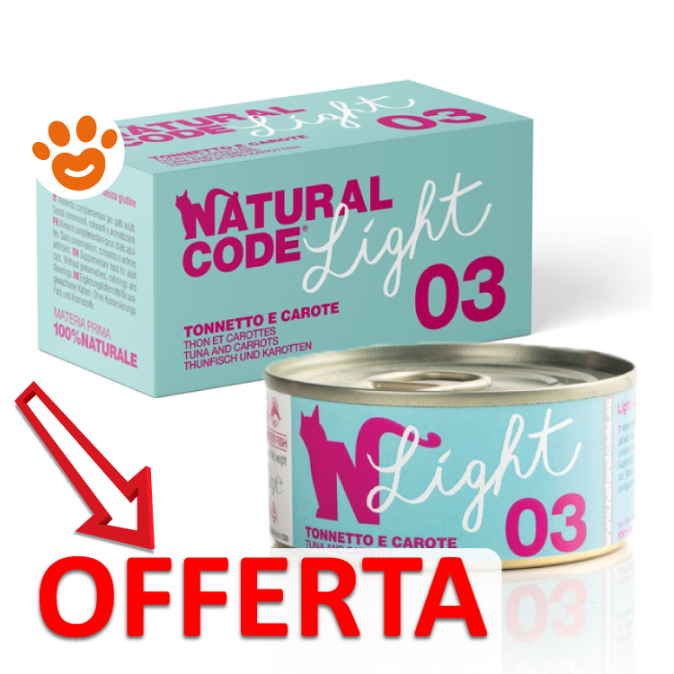 Scatola e lattina Natural Code Light 03 offerta