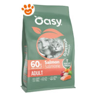 Sacco crocchette gatto Oasy Salmone Adulto