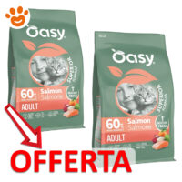 Offerta crocchette Oasy Adult al salmone