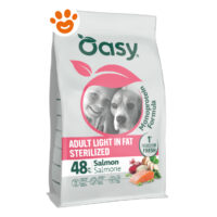 Sacco crocchette Oasy Adult Light Salmone