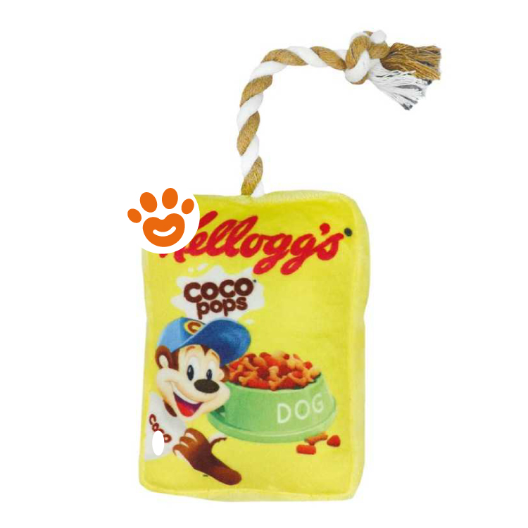 Giocattolo per cane a forma di scatola Coco Pops