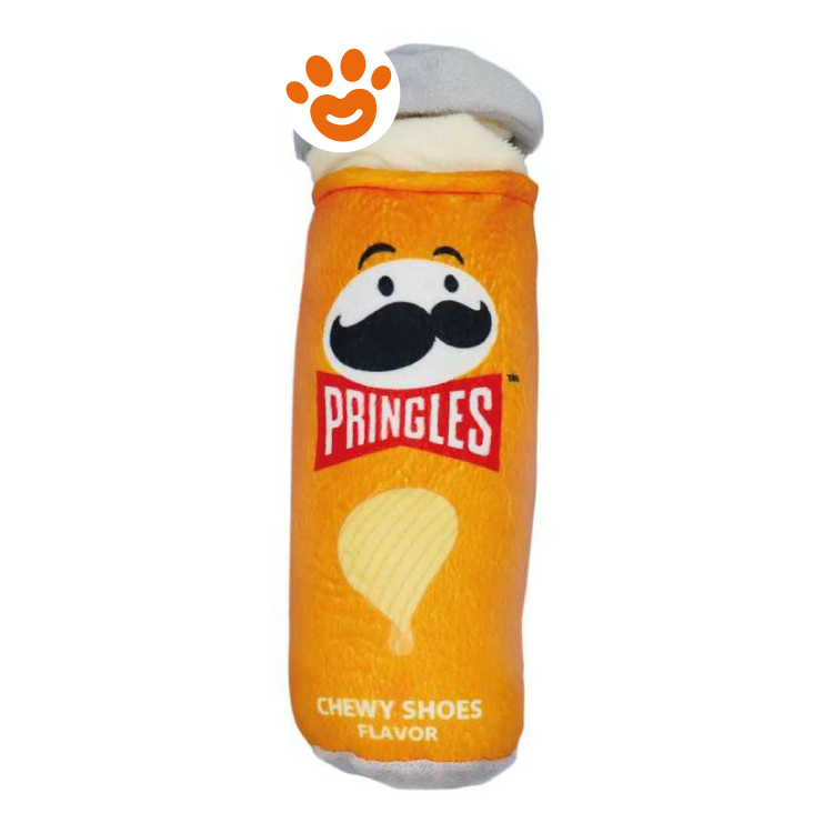 Giocattolo peluche a forma di lattina Pringles