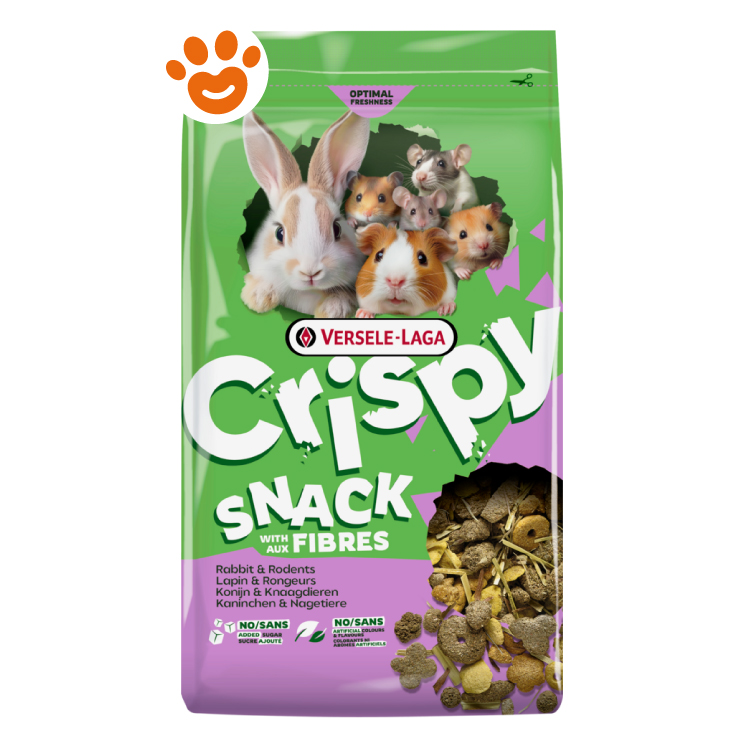 Confezione snack fibre per conigli e roditori