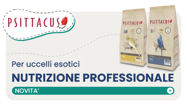 Mangime professionale Psittacus per uccelli esotici