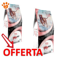 Sacchi crocchette cane TOP Pork in offerta