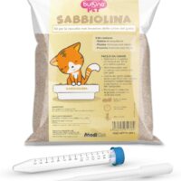 Kit sabbiolina per raccolta urine gatto