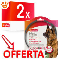 Offerta collare medicato Beaphar per cani 2x