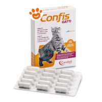 Confezione Confis Gatti con blister di capsule