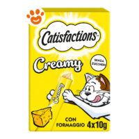 Confezione Catisfactions Creamy con formaggio per gatti
