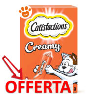 Scatola Catisfactions Creamy con scritta Offerta
